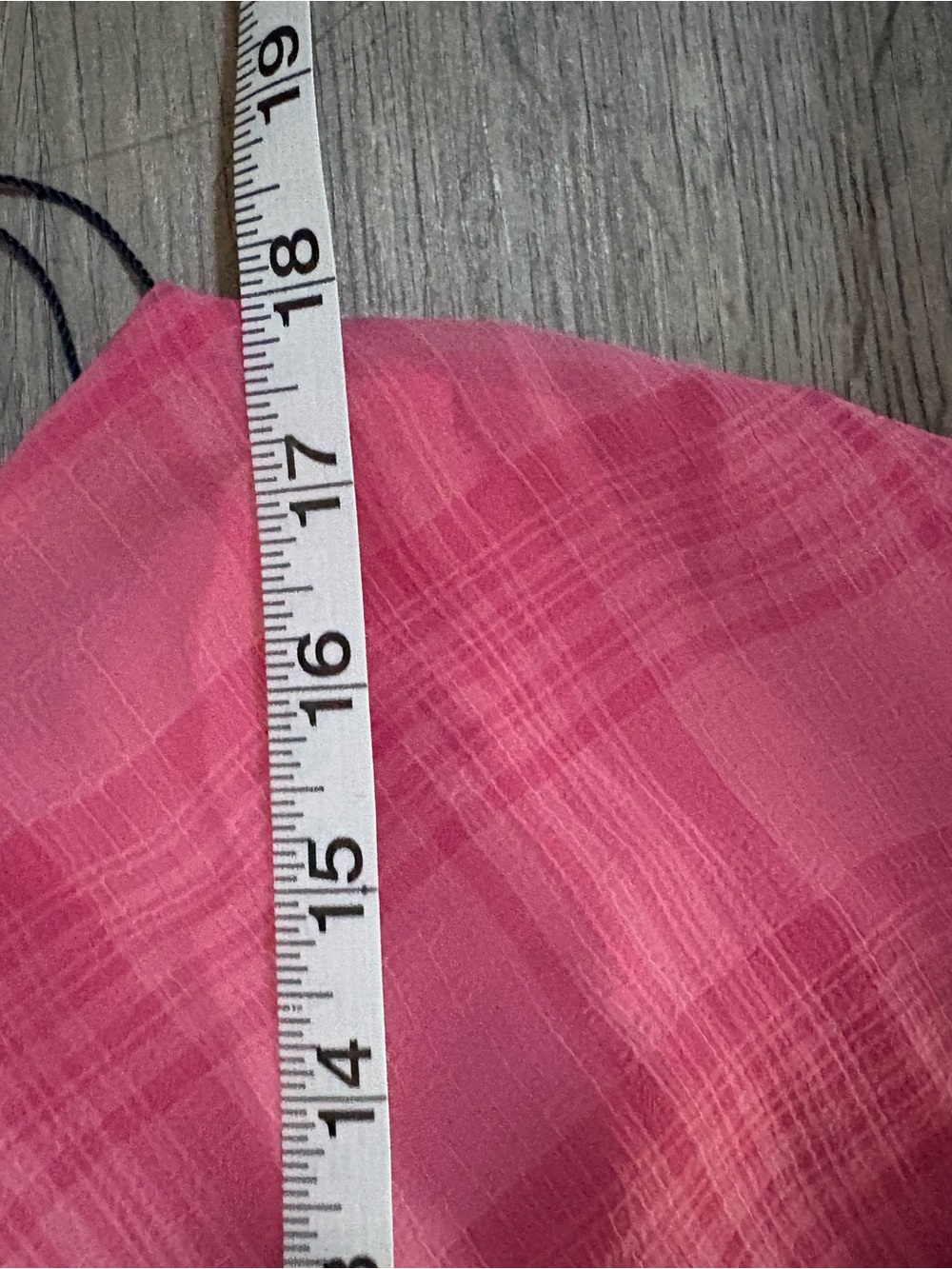 Tommy Hilfiger Pink Plaid High-Low Maxi Dress - Picture 9 of 13
